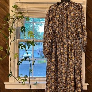 Maxi Dress Universal Thread Boho Prairie Girl Floral Dress - size XXL